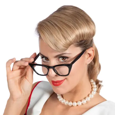 Glasögon Rockabilly Svart