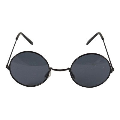 Glasögon Runda Svarta