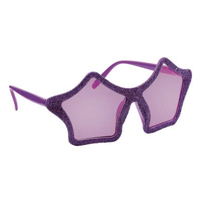 Glasögon Stjärna Lila