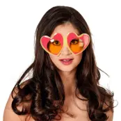 Glasögon Stora Hjärtan Glow In The Dark