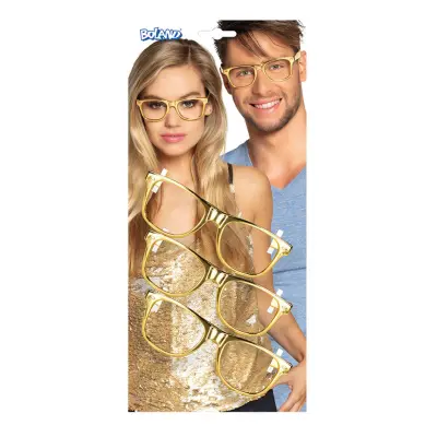 Guld Glasögon Flerpack - 3-pack