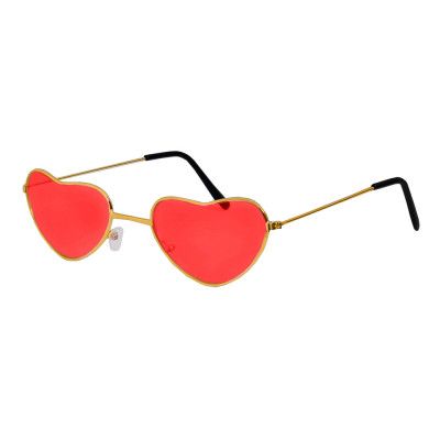 Hjärtformade Hippie Glasögon - One size