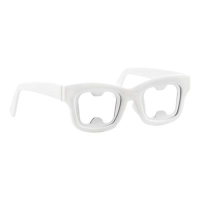 Kapsylöppnare Glasögon - Vit