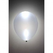 LED-ballong, silver 5st