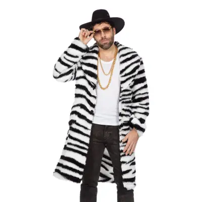 Pimp Pälskappa Zebra - XX-Large