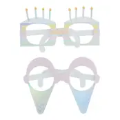 Pappersglasögon Pastell Party