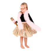 Popstjärna Guld Tillbehörskit för Barn - Small