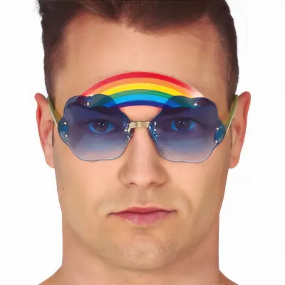 Regnbågsglasögon