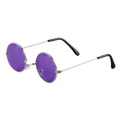Runda Glasögon Lila