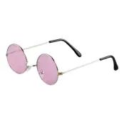 Runda Glasögon - Rosa