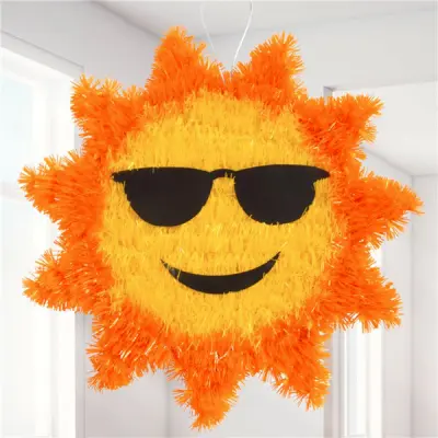 Sol med Glasögon Hängande Dekoration