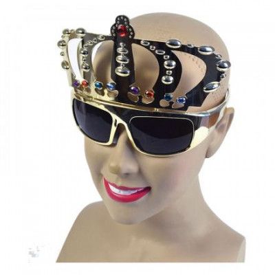 Solglasögon med Guldkrona