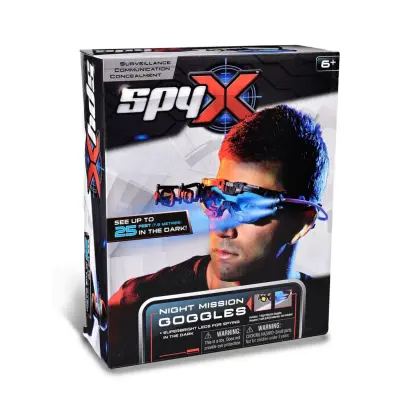 SpyX Night Mission Goggles - Spy X -  Leksaksaffären