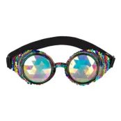 Steampunk Paljett Glasögon - One size