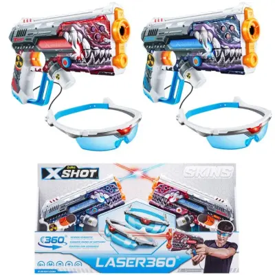 X-Shot Laser 360 Blaster Set - X-Shot -  Leksaksaffären