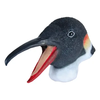 Pingvinmask i Gummi - One size