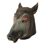 Vildsvinsmask i Gummi - One size