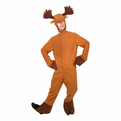 Älg Maskeraddräkt - One size