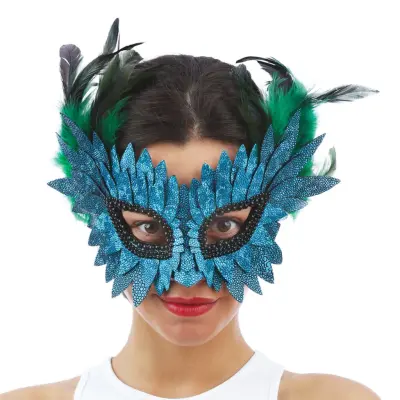 Ögonmask Fågel med Fjädrar - One size