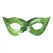 Ögonmask Paljett Grön