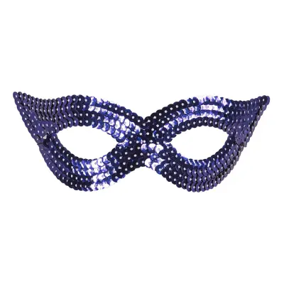 Ögonmask Paljett Lila