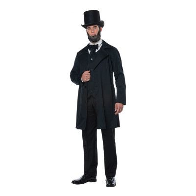 Abraham Maskeraddräkt - X-Large