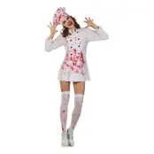 Blodig Kock Maskeraddräkt - One size