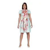 Blodig Tvilling Budget Maskeraddräkt - Large