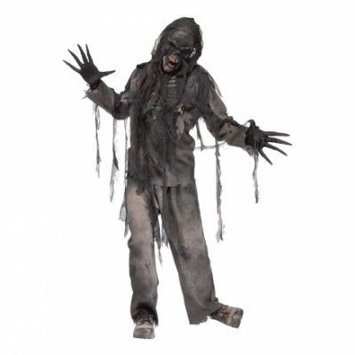 Burning Zombie Maskeraddräkt - One size