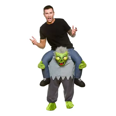 Carry Me Zombie Maskeraddräkt - One size