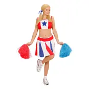 Cheerleader Maskeraddräkt - Large