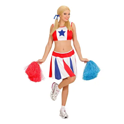Cheerleader Maskeraddräkt - X-Small