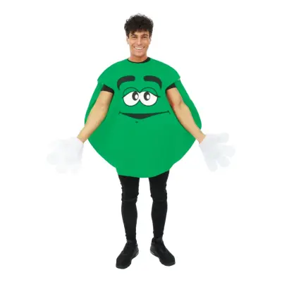 Chokladlins Grön Maskeraddräkt - One size