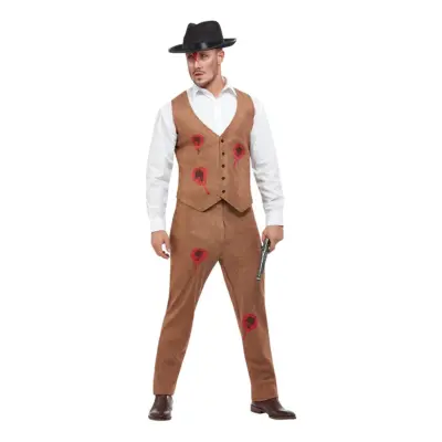 Clyde Zombie Maskeraddräkt - X-Large