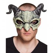 Demon Ögonmask med Horn