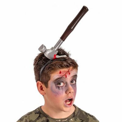 Diadem med Blodig Hammare - One size