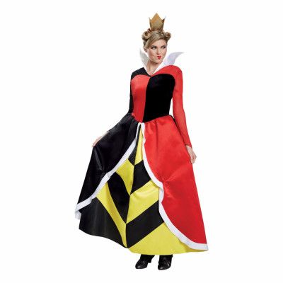 Disney Queen of Hearts Maskeraddräkt - Large
