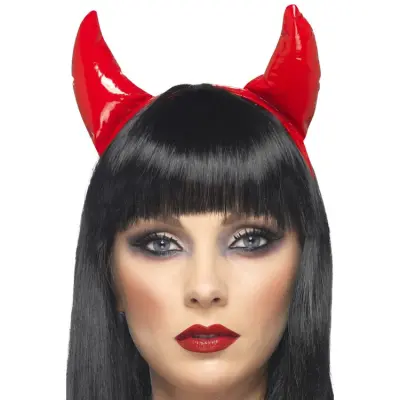 Djävulhorn Röd Glansiga