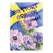 Kort Mini Examen Blommor