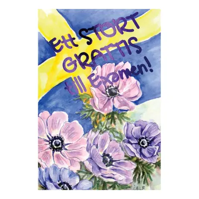 Kort Mini Examen Blommor