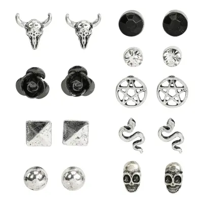 Halloween Örhängen Små Set - 9-pack