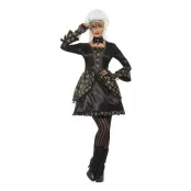 Halloween Maskeradbalsklänning Svart Maskeraddräkt - Medium