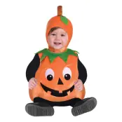 Halloweenpumpa Bebis Maskeraddräkt - 3-12 månader