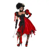 Hjärter Dam Halloween Maskeraddräkt - Small
