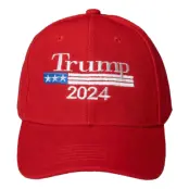 Keps Trump 2024 - Röd