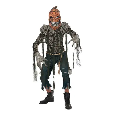Läskig Halloweenpumpa Maskeraddräkt - Small