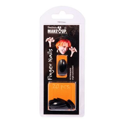 Lösnaglar Svarta - 20-pack