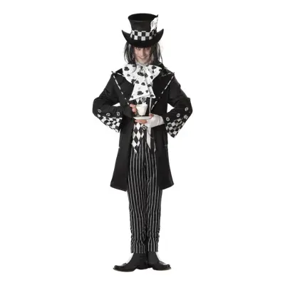 Mad Hatter Halloween Maskeraddräkt - Medium