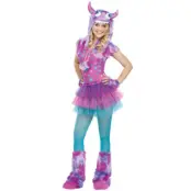 Maskeraddräkt Monster klänning teen 32-42