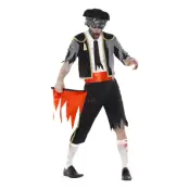 Matador Zombie Maskeraddräkt - Medium
